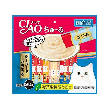 CIAO ちゅ～る シーフードバラエティ 20本