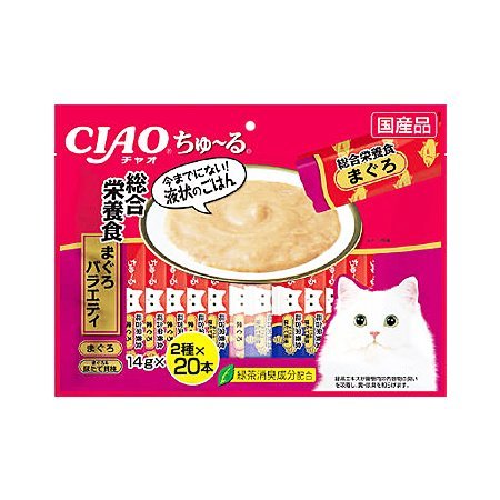 CIAO ちゅ～る 総合栄養食 まぐろバラエティ 14g×40本