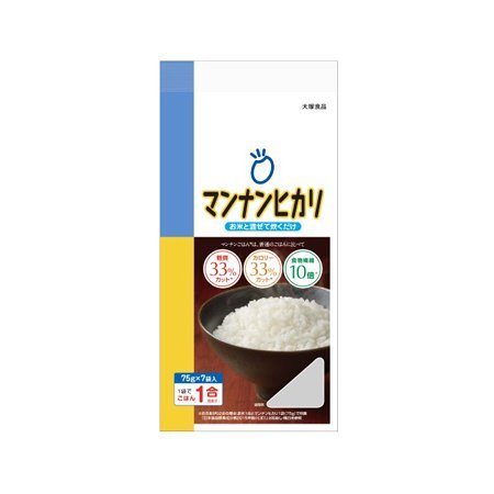 大塚食品 マンナンヒカリ スティック 7本入