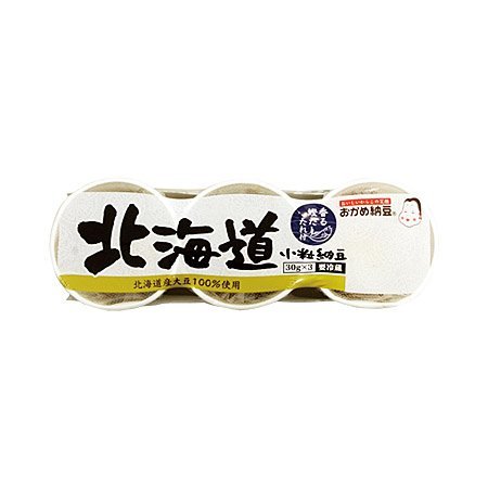 タカノ おかめ納豆 北海道小粒カップ3   30g×3