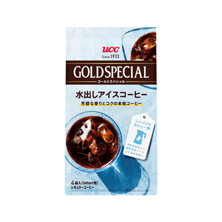 UCC ゴールドスペシャルコーヒーバッグ 水出しアイスコーヒー  4P