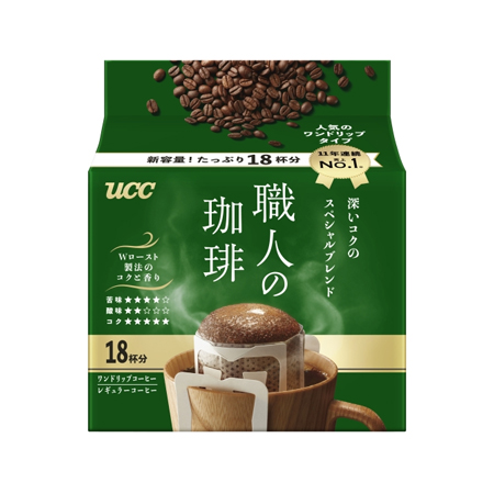 UCC 職人の珈琲　ワンドリップコーヒー 深いコクのスペシャルブレンド  18P