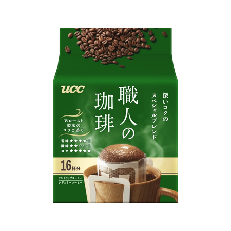 UCC 職人の珈琲 ドリップ 深いコクのスペシャルブレンド  16杯分