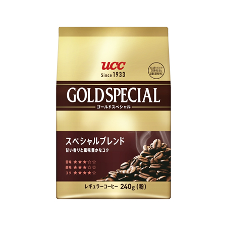 【粉】UCC ゴールドスペシャル スぺシャルブレンド  240g