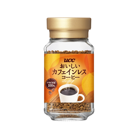 UCC おいしいカフェインレスコーヒー 瓶  45g