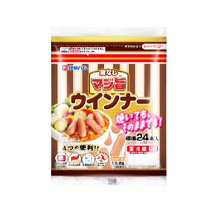 伊藤ハム 皮なしマジ旨あらびきウインナー　216g