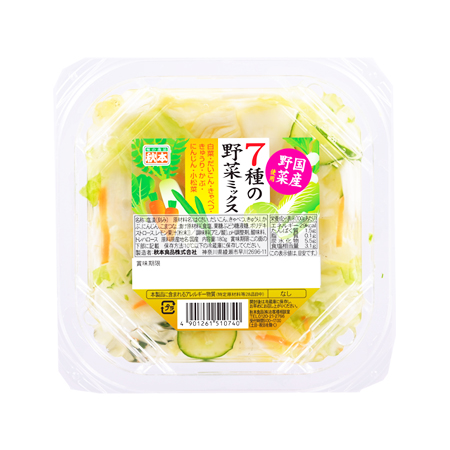 秋本食品  ７種の野菜ミックス  180g