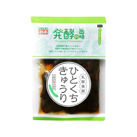 秋本食品 発酵の旨味 乳酸発酵ひとくちきゅうり  150g