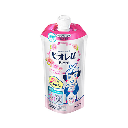 ビオレｕ エンジェルローズの香り つめかえ 340ml