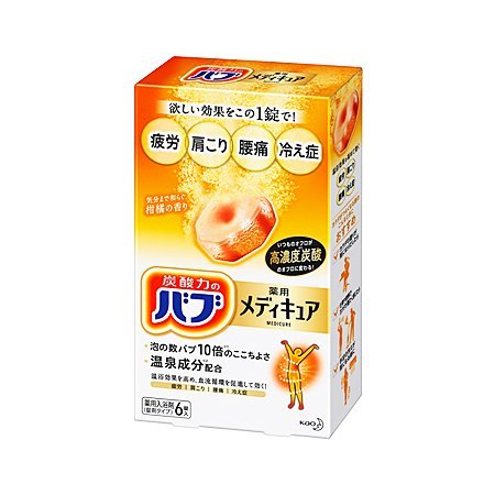 バブ メディキュア 柑橘の香り 6錠