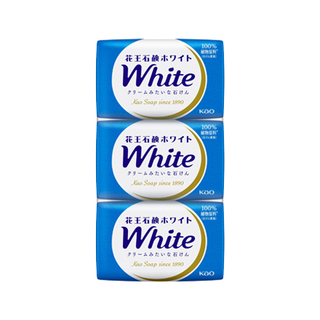 花王石鹸ホワイト 普通サイズ  85g×3個