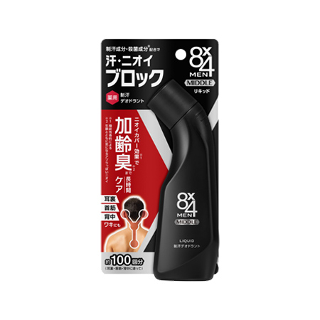 8×4 MEN ミドルリキッド 85ml