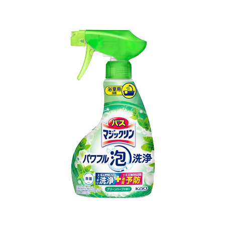 バスマジックリン パワフル泡洗浄 グリーンハーブの香り 本体 350ml
