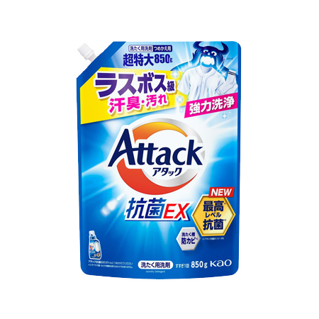 アタック抗菌EX つめかえ 850g