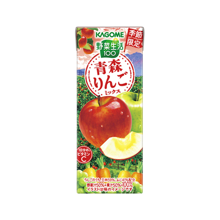 カゴメ 野菜生活１００　青森りんごミックス