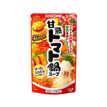 カゴメ 甘熟トマト鍋スープ  750g