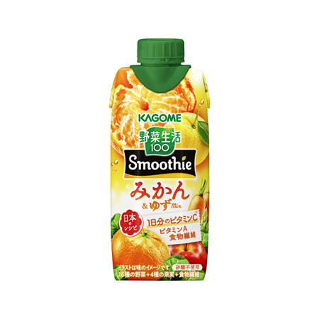 カゴメ 野菜生活100 Smoothie みかん＆ゆずMix  330ml