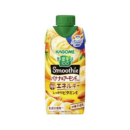 カゴメ 野菜生活100Smoothie バナナ＆アーモンドmix  330ml