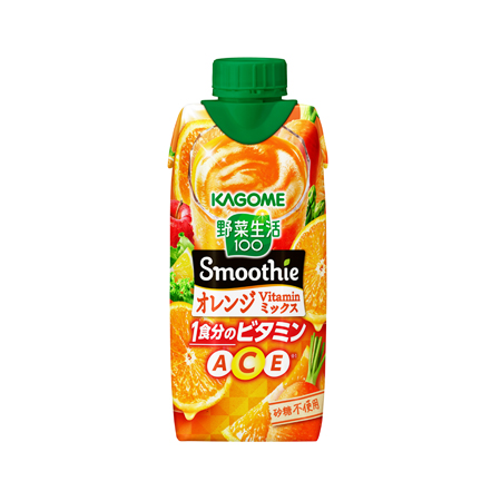 カゴメ 野菜生活100 Smoothie オレンジVitaminミックス  330ml