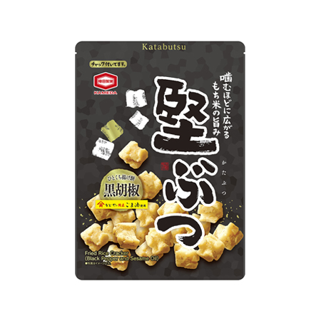 亀田 堅ぶつ黒胡椒  140g