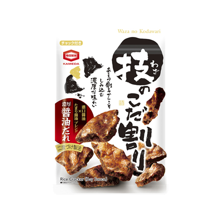 亀田 技のこだ割り 濃厚醤油  110g