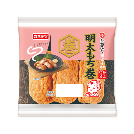 カネテツ 明太もち巻  3本入