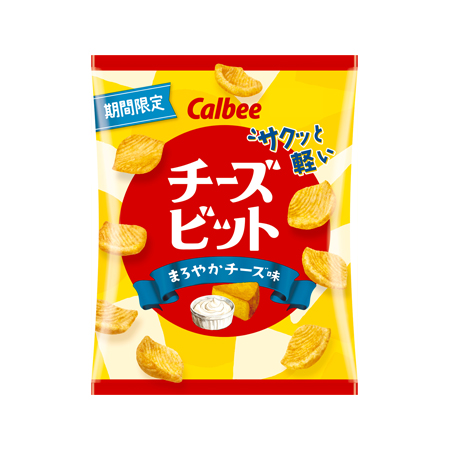 カルビー チーズビットまろやかチーズ味　45g