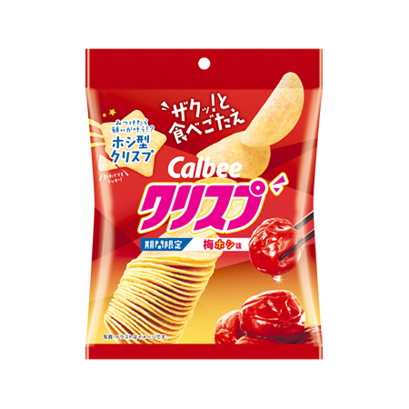 カルビー クリスプ梅ホシ味  45g