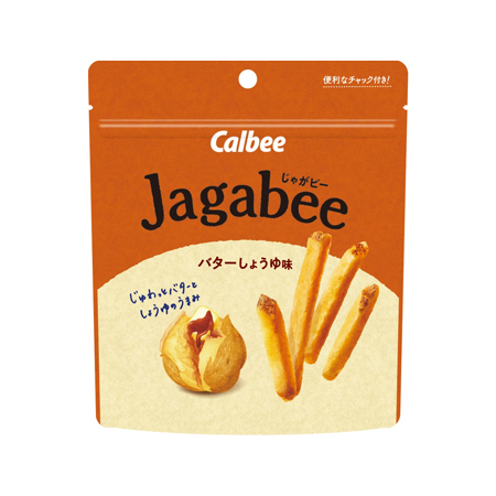 カルビー Jagabee バターしょうゆ味  38g