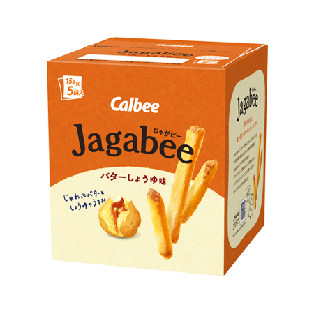 カルビー Jagabeeバターしょうゆ味    75g