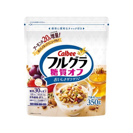 カルビー フルグラ 糖質オフ  350g