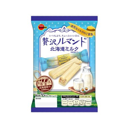 ブルボン 贅沢ルマンド北海道ミルク  9本入