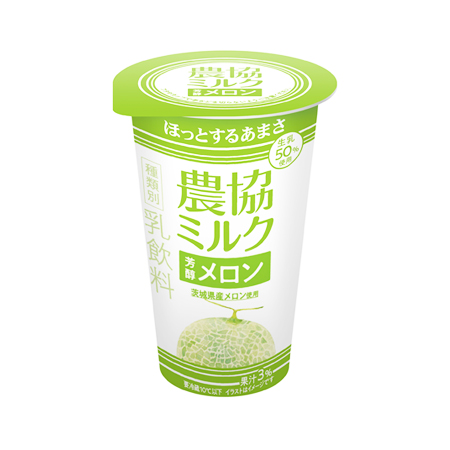 協同乳業 農協ミルク 芳醇メロン  180g