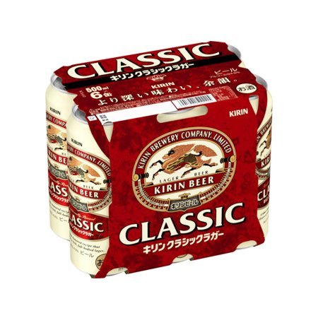 キリン クラシックラガー　500ml 6缶