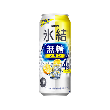 キリン 氷結 無糖レモン 4％　　500ml