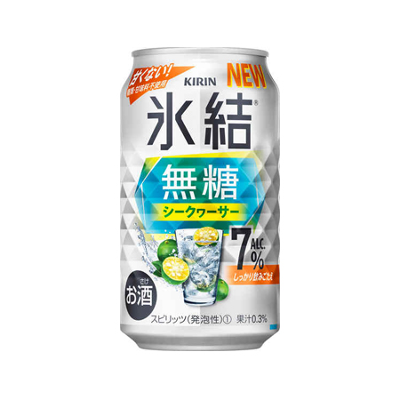 キリン 氷結無糖 シークヮーサー ALC.7%   350ml