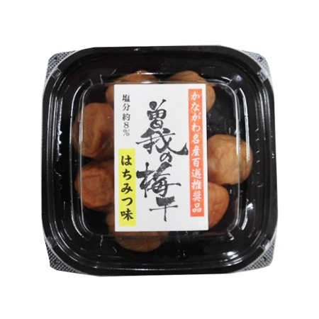 神尾食品 曽我の梅干 はちみつ味塩分約8％  140g