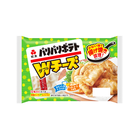 紀文 パリパリポテトWチーズ  12個入