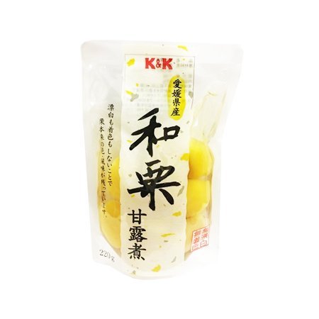 【期間限定】K&K 栗甘露煮（愛媛県産）  220g