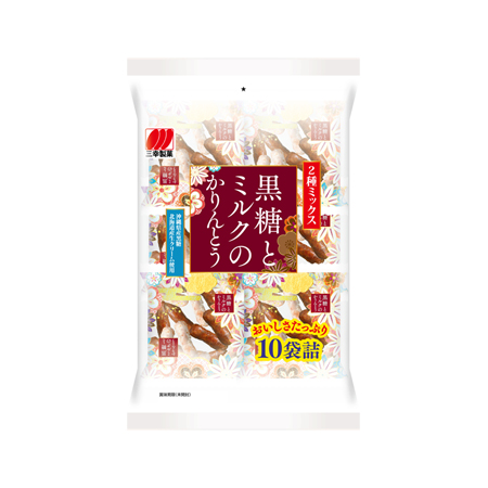 三幸製菓 黒糖とミルクのかりんとう  220g