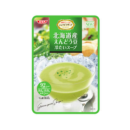 SSK シェフズリザーブ 北海道産えんどう豆冷たいスープ  160g