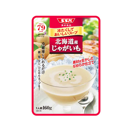 SSK 冷たくしておいしいスープ 北海道産じゃがいも  160g