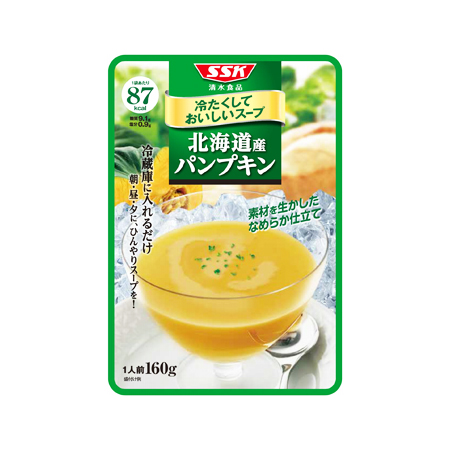 SSK 冷たくしておいしいスープ 北海道産パンプキン  160g