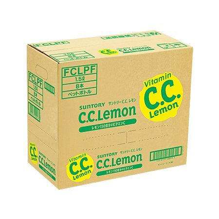 サントリー C.C.レモン  1.5L ケース