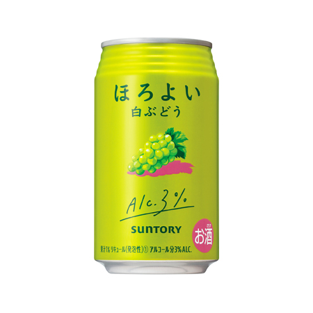 ▼サントリー ほろよい 白ぶどう  350ml