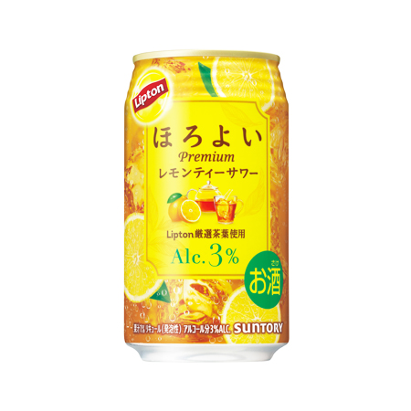 サントリー ほろよい Liptonレモンティーサワー   350ml