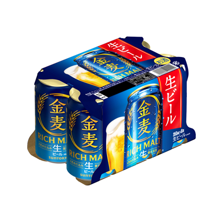 サントリー 金麦 350ml 6缶