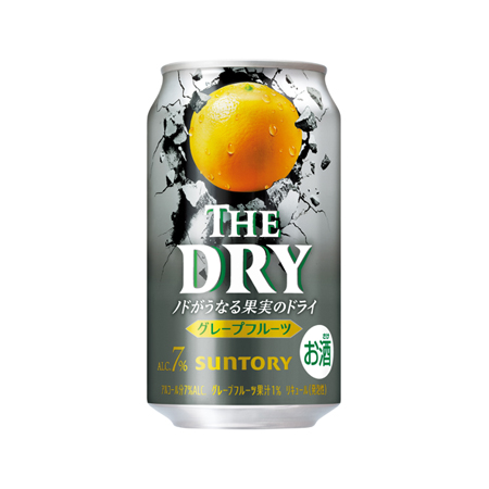 サントリー THE DRY グレープフルーツALC．７％  350ml