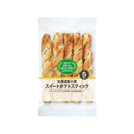 パスコ PSS 北海道産小麦 スイートポテトスティック   5本入