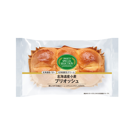 パスコ PSS 北海道産小麦 ブリオッシュ   1個